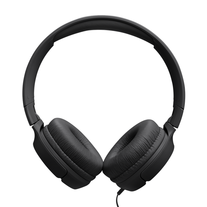 JBL Tune 520C USB-C - Black - Hi-Res wired on-ear headphones - Top image number null